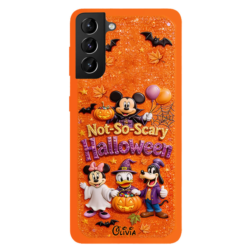 Not-so-scary Halloween - Personalized Mouse Full Print Phone Case