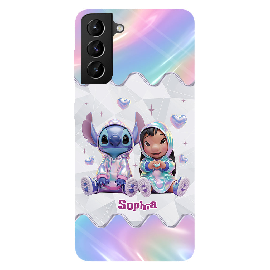 Hologram Ohana Monster - Personalized Ohana Full Print Phone Case