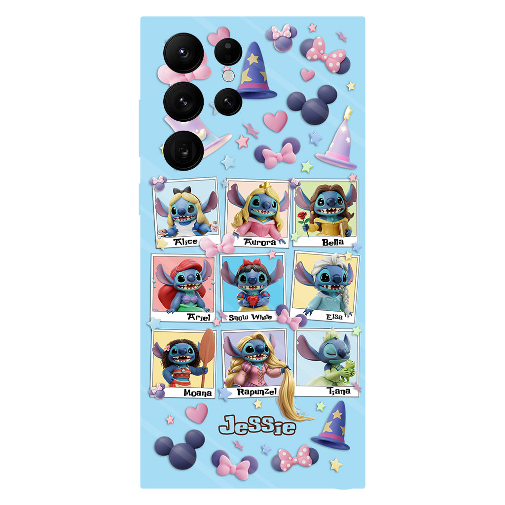 Blue Ohana Princess - Personalized Ohana Full Print Phone Case