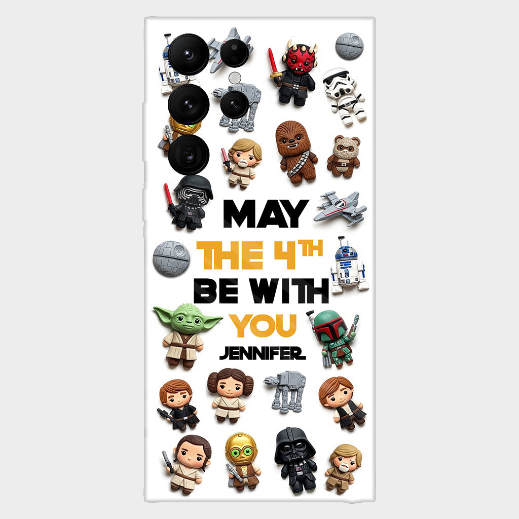 May The 4th Be With You - Personalized The Force Full Print Phone Case