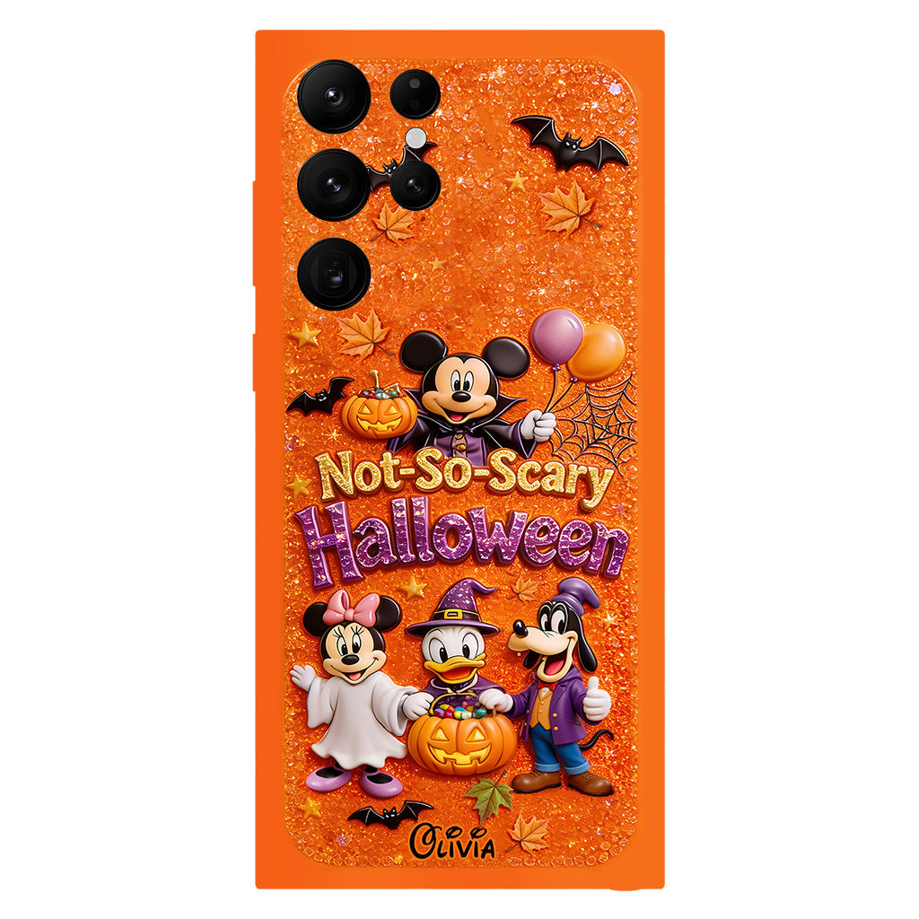 Not-so-scary Halloween - Personalized Mouse Full Print Phone Case