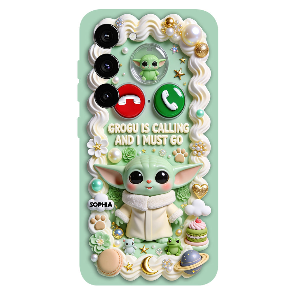 Baby Is Calling - Personalized The Force Full Print Phone Case