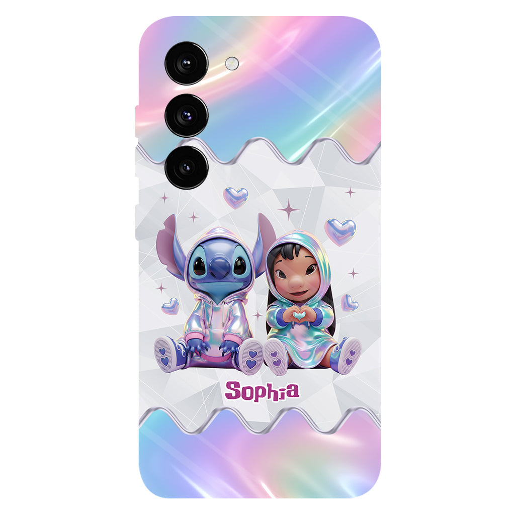 Hologram Ohana Monster - Personalized Ohana Full Print Phone Case