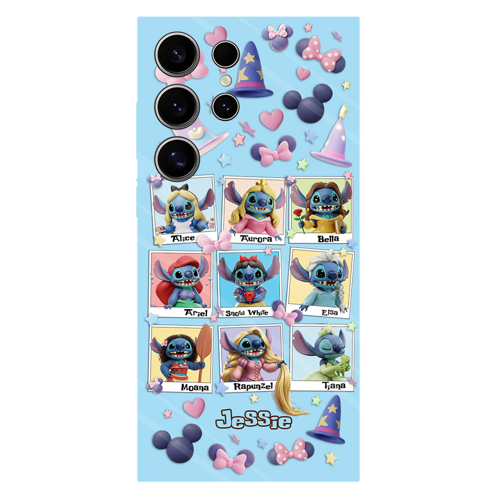 Blue Ohana Princess - Personalized Ohana Full Print Phone Case