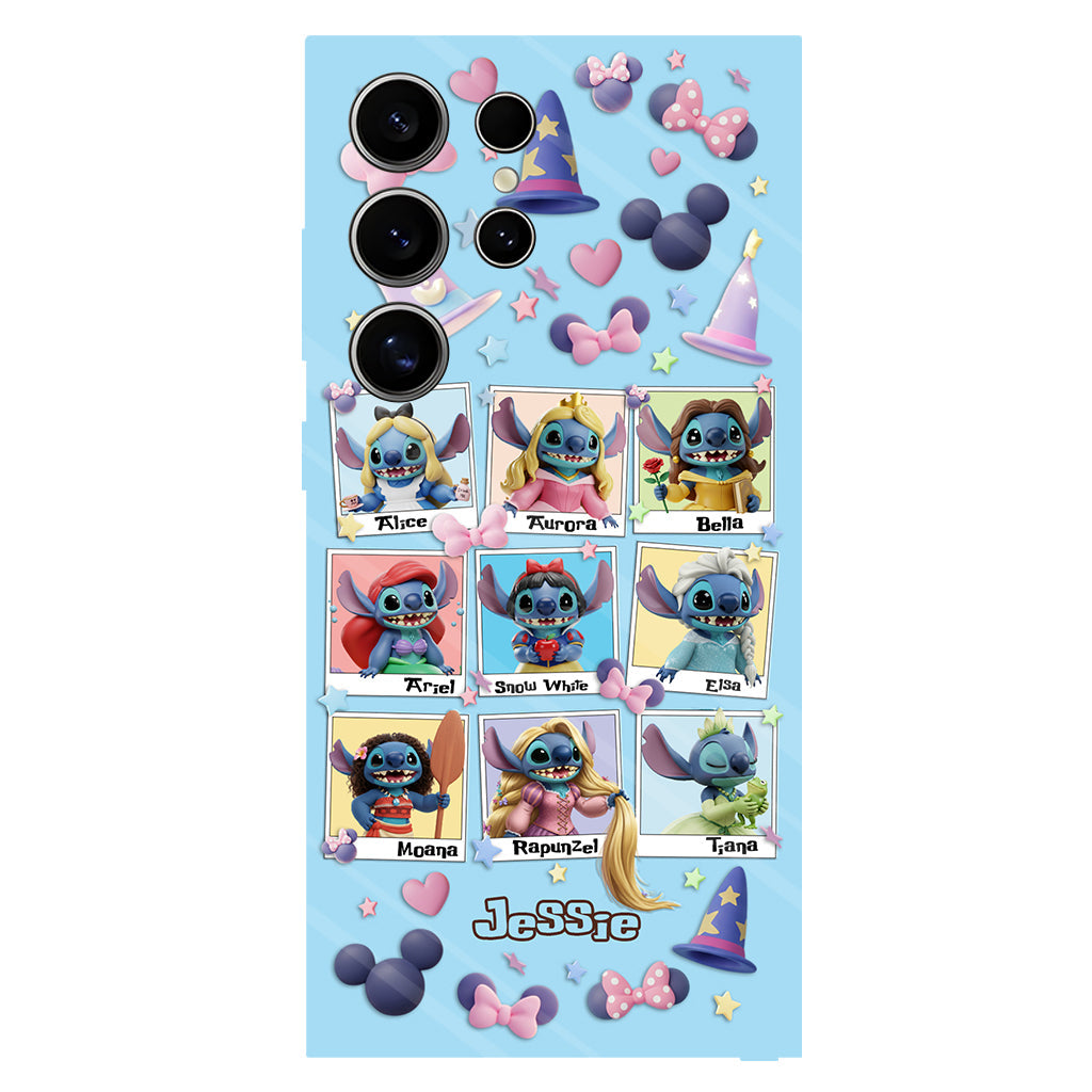 Blue Ohana Princess - Personalized Ohana Full Print Phone Case