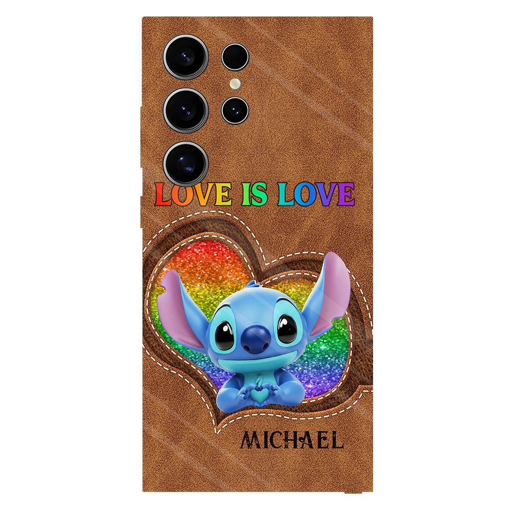 Love Is Love - Personalized LGBT Support Full Print Phone Case