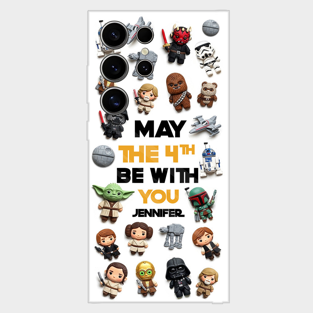May The 4th Be With You - Personalized The Force Full Print Phone Case