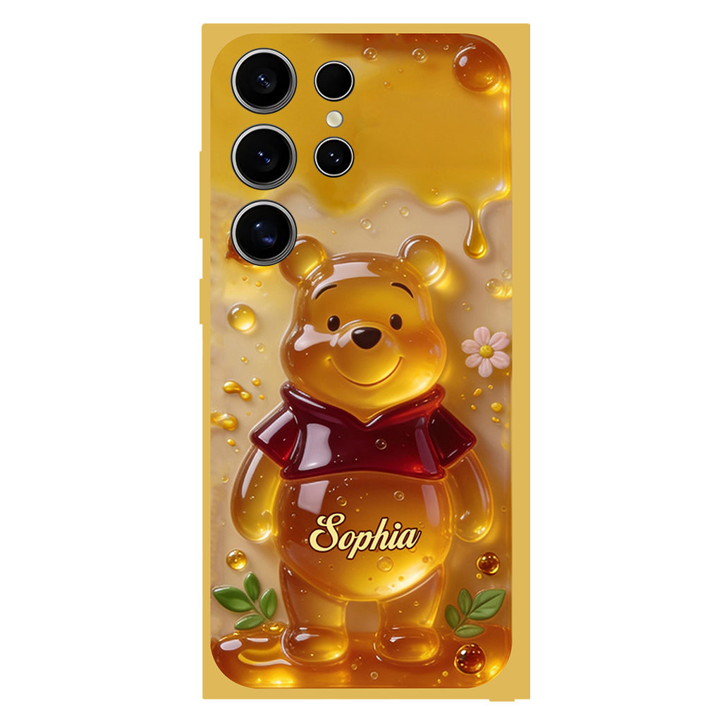 Cute Jelly Bear - Personalized Yellow Bear Full Print Phone Case