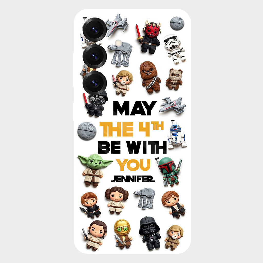 May The 4th Be With You - Personalized The Force Full Print Phone Case