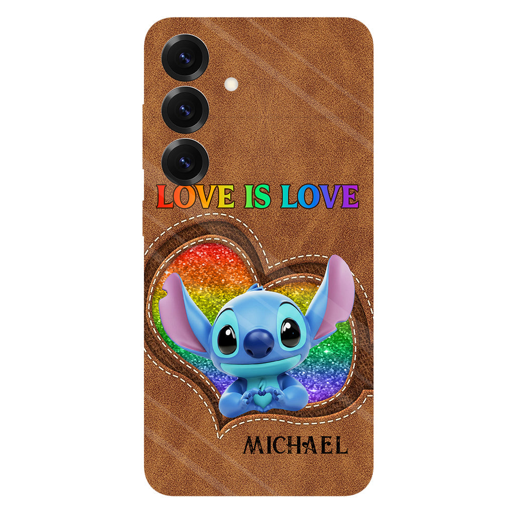 Love Is Love - Personalized LGBT Support Full Print Phone Case