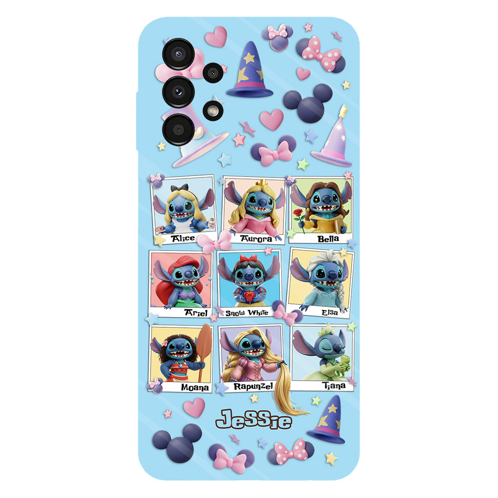 Blue Ohana Princess - Personalized Ohana Full Print Phone Case
