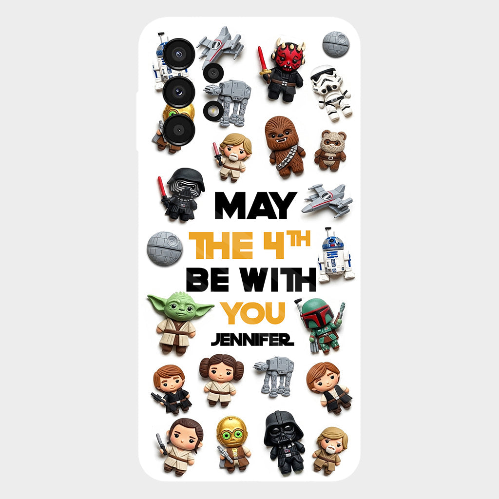 May The 4th Be With You - Personalized The Force Full Print Phone Case