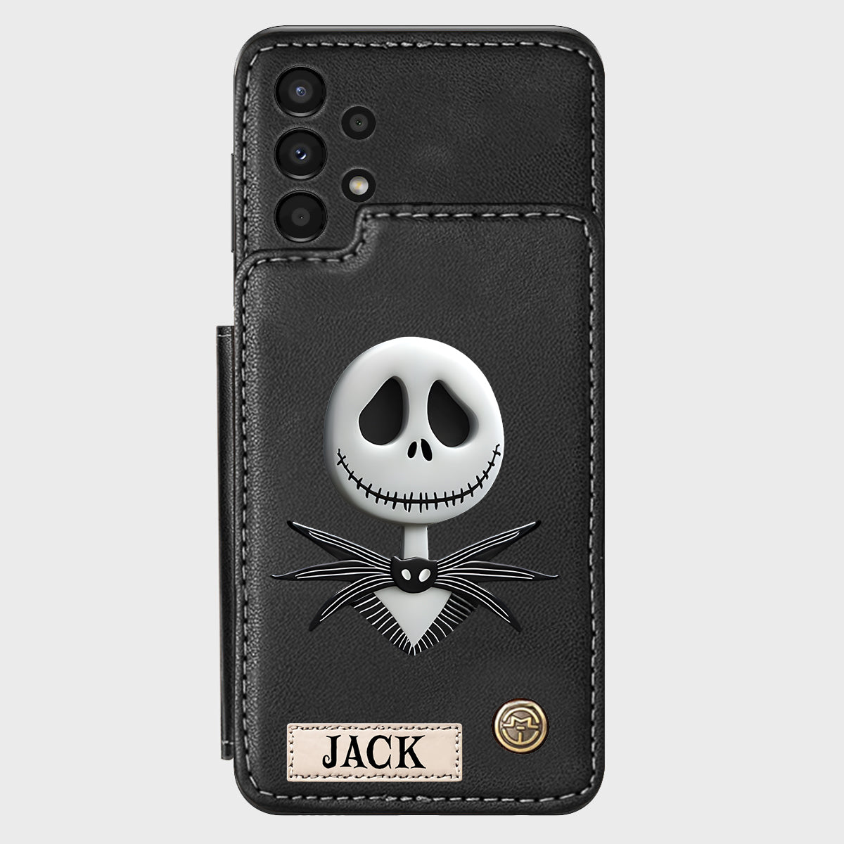 Nighttime Fantasy Duo Custom Name - Personalized Nightmare Wallet Phone Case