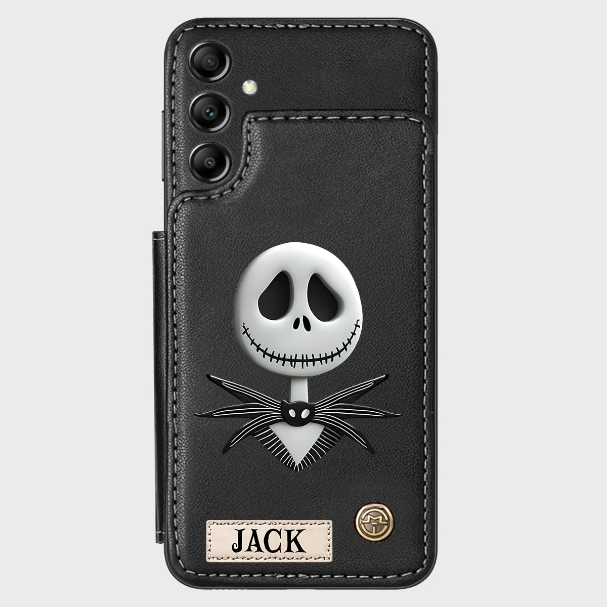 Nighttime Fantasy Duo Custom Name - Personalized Nightmare Wallet Phone Case