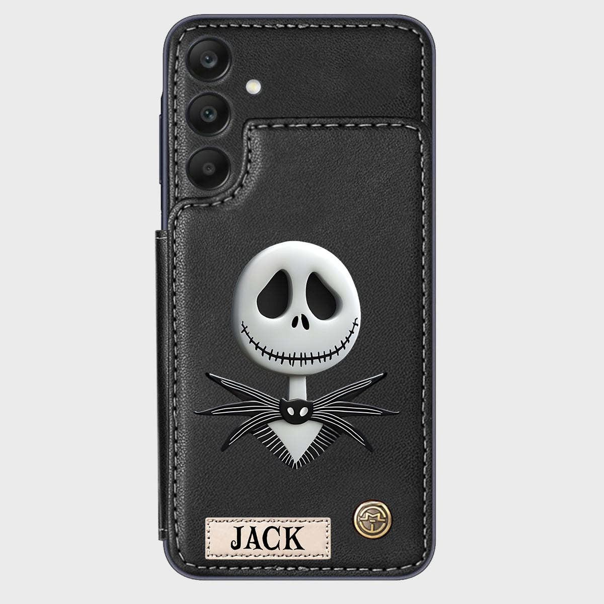 Nighttime Fantasy Duo Custom Name - Personalized Nightmare Wallet Phone Case