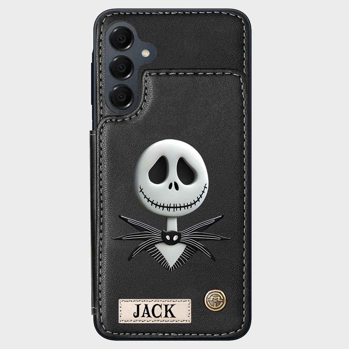 Nighttime Fantasy Duo Custom Name - Personalized Nightmare Wallet Phone Case