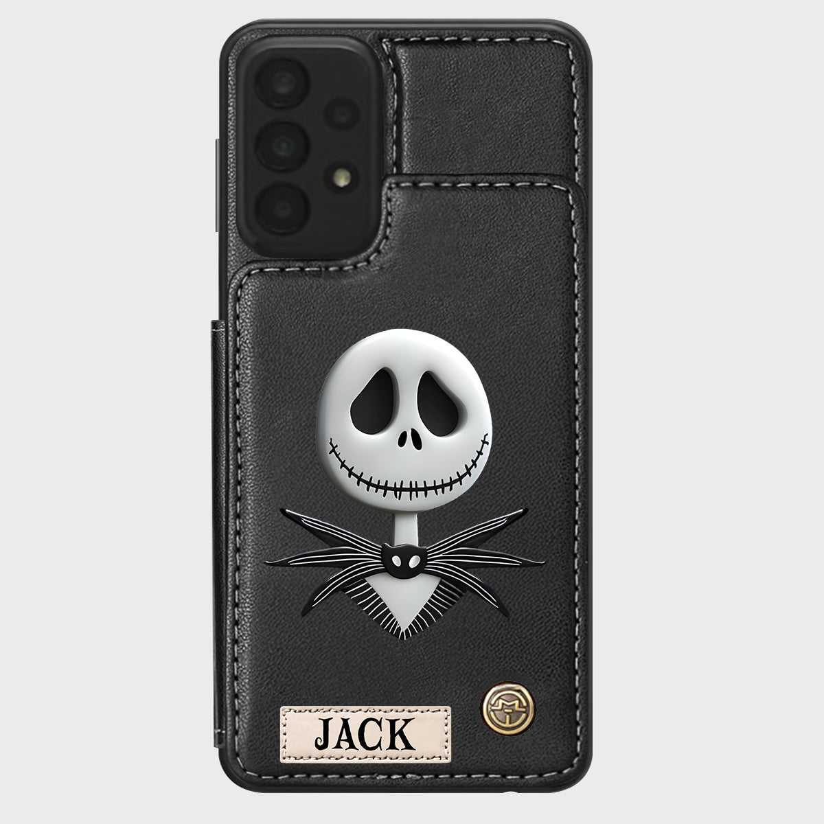 Nighttime Fantasy Duo Custom Name - Personalized Nightmare Wallet Phone Case