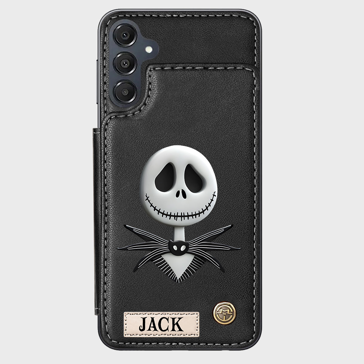 Nighttime Fantasy Duo Custom Name - Personalized Nightmare Wallet Phone Case
