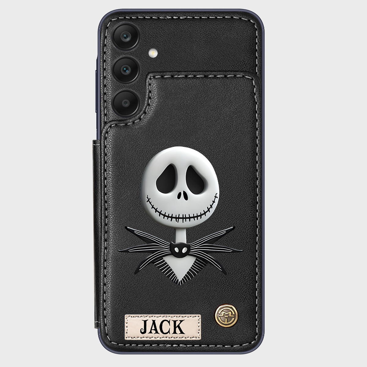 Nighttime Fantasy Duo Custom Name - Personalized Nightmare Wallet Phone Case
