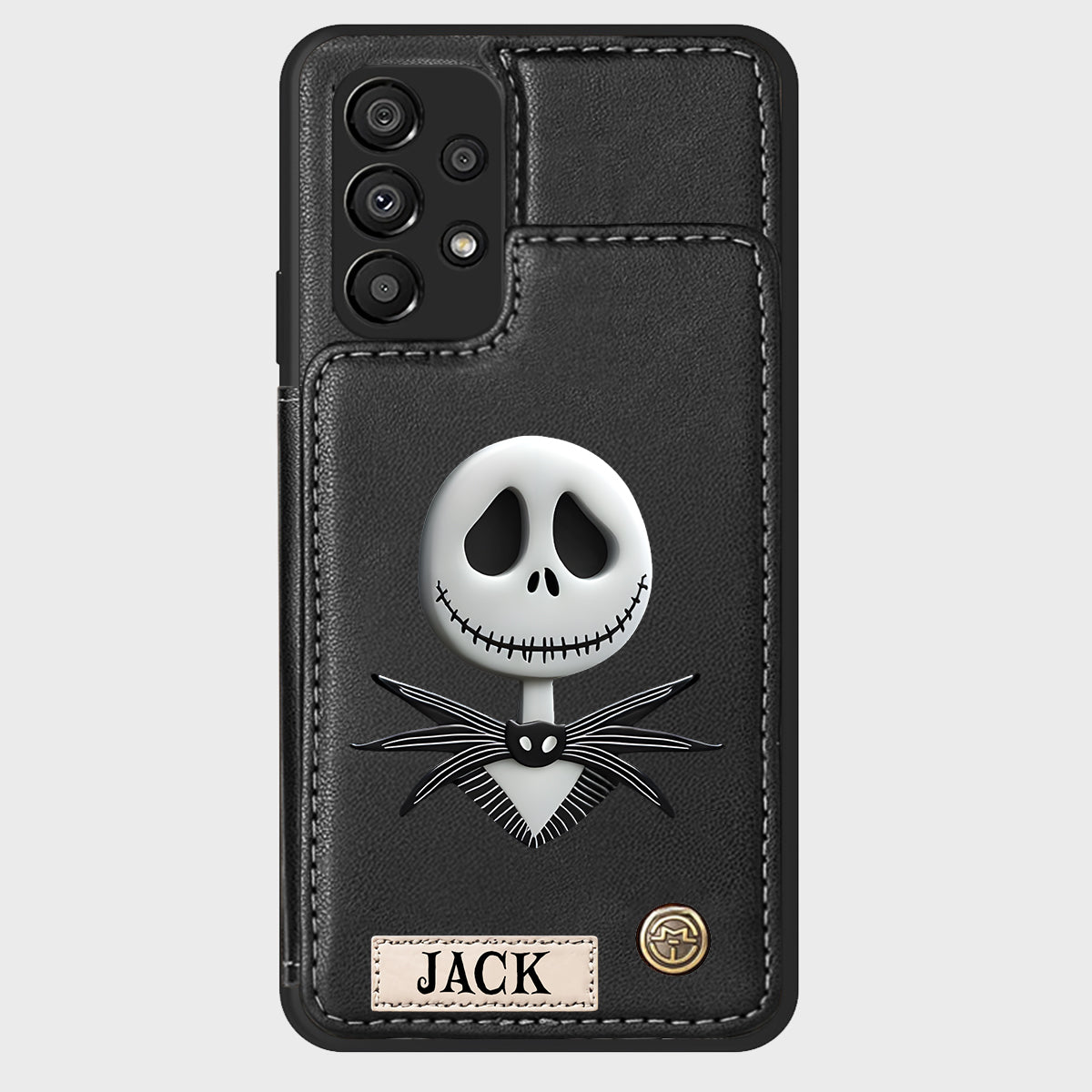 Nighttime Fantasy Duo Custom Name - Personalized Nightmare Wallet Phone Case