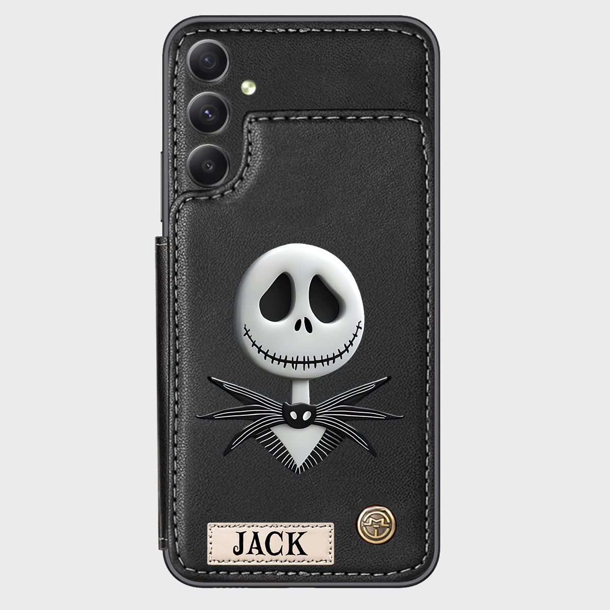 Nighttime Fantasy Duo Custom Name - Personalized Nightmare Wallet Phone Case