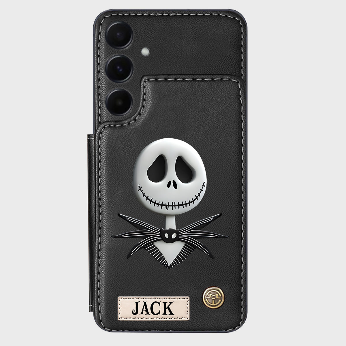 Nighttime Fantasy Duo Custom Name - Personalized Nightmare Wallet Phone Case
