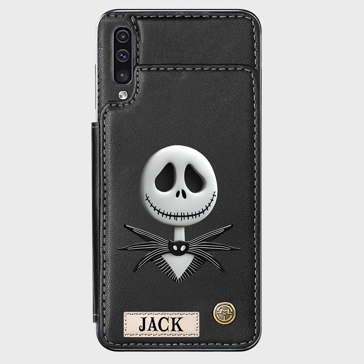 Nighttime Fantasy Duo Custom Name - Personalized Nightmare Wallet Phone Case