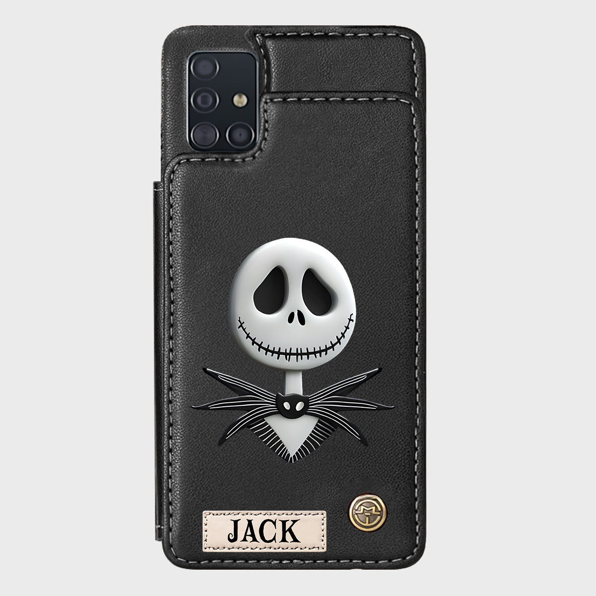 Nighttime Fantasy Duo Custom Name - Personalized Nightmare Wallet Phone Case
