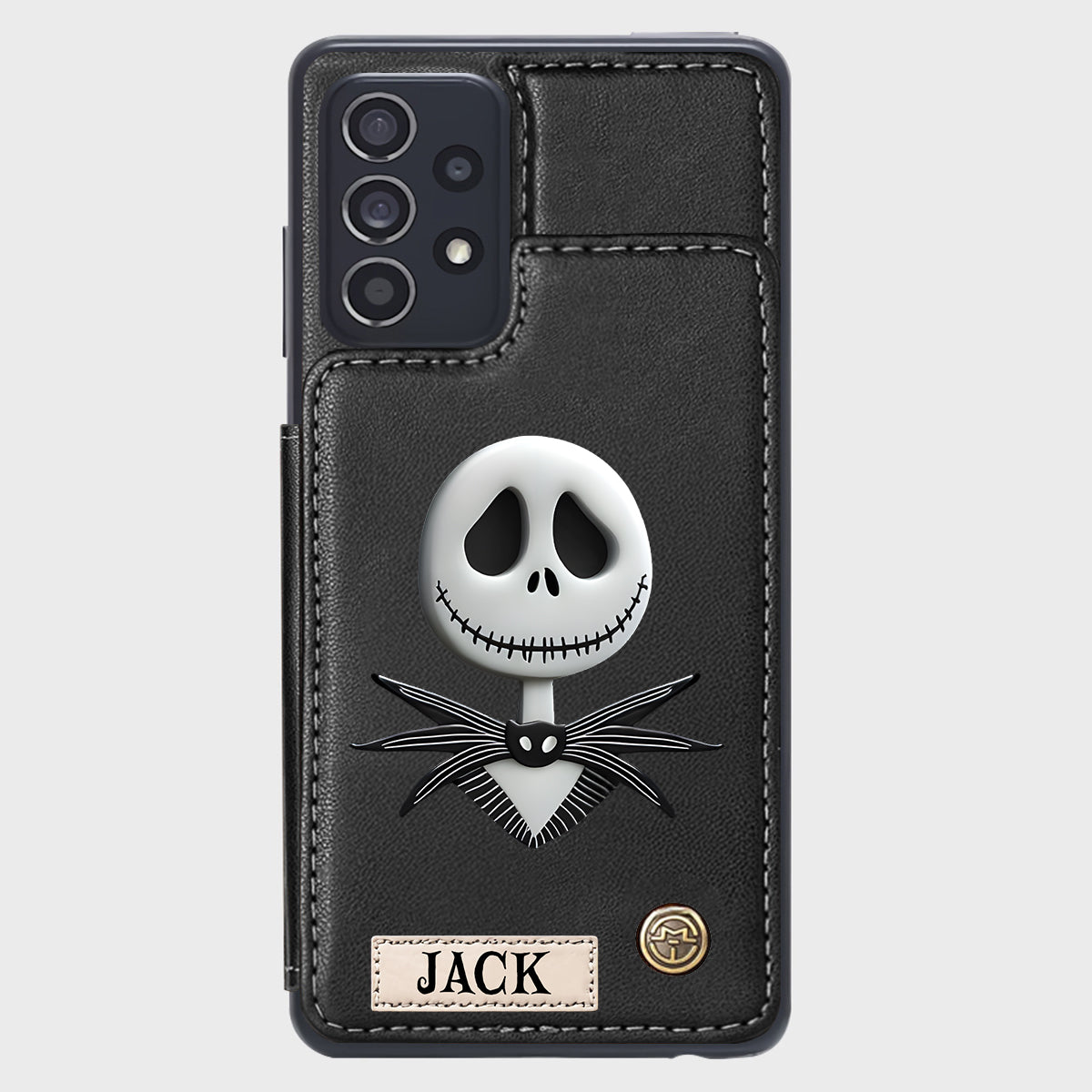 Nighttime Fantasy Duo Custom Name - Personalized Nightmare Wallet Phone Case