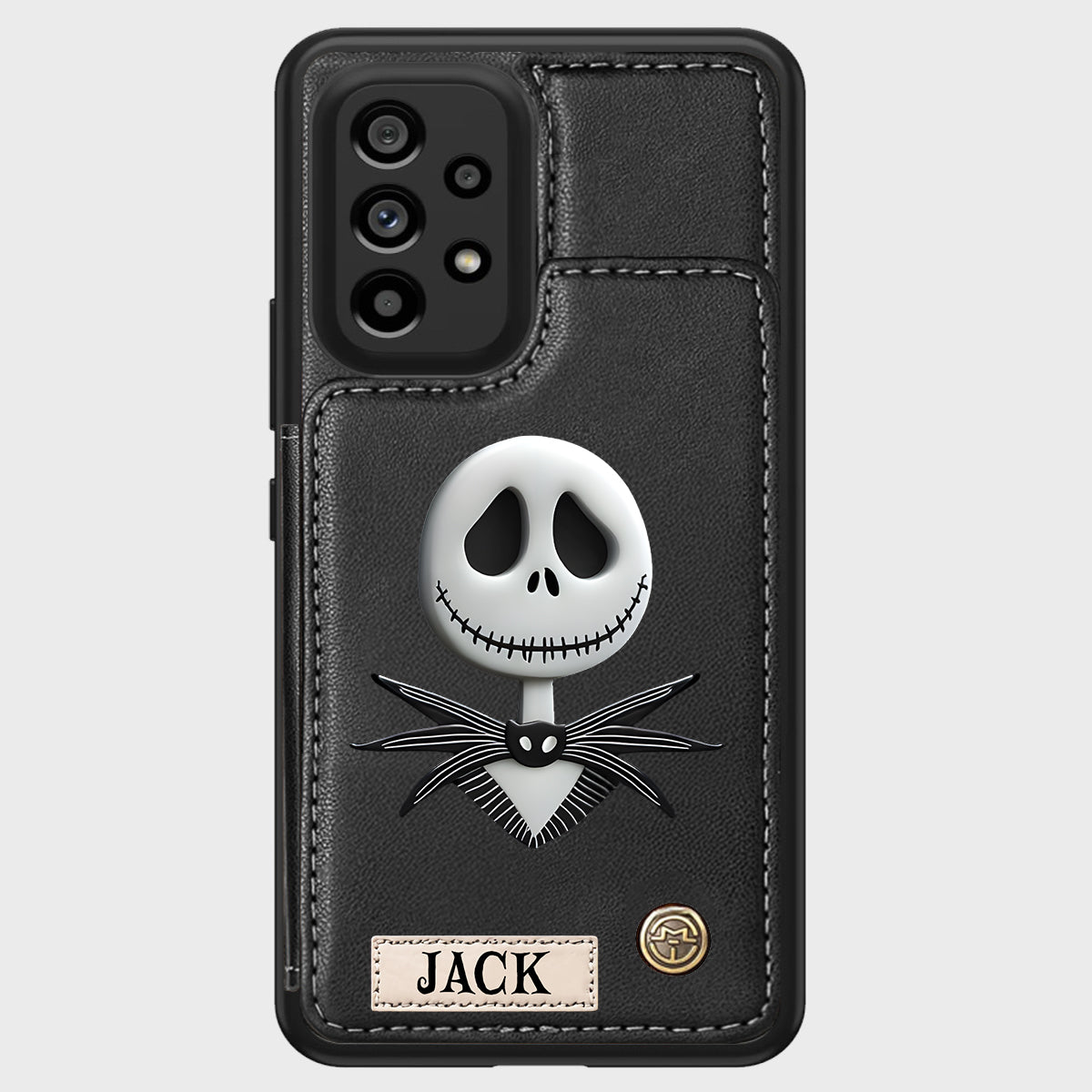 Nighttime Fantasy Duo Custom Name - Personalized Nightmare Wallet Phone Case