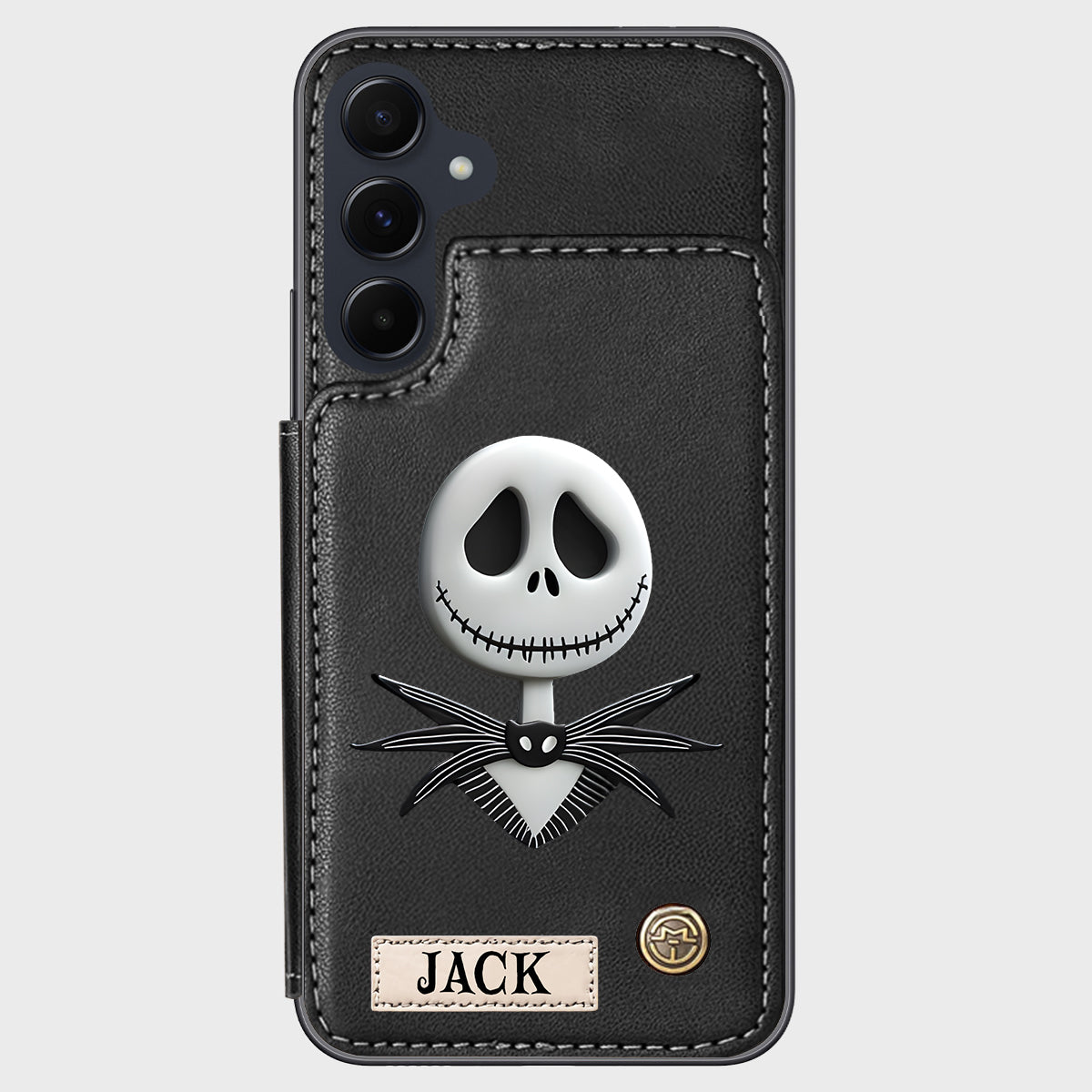 Nighttime Fantasy Duo Custom Name - Personalized Nightmare Wallet Phone Case
