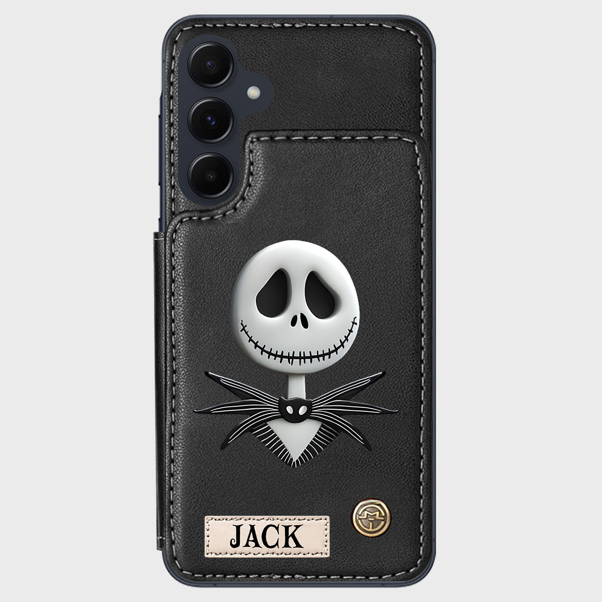 Nighttime Fantasy Duo Custom Name - Personalized Nightmare Wallet Phone Case