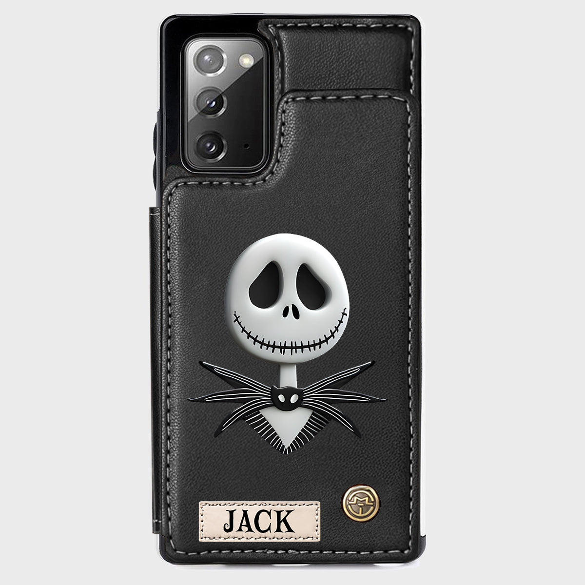 Nighttime Fantasy Duo Custom Name - Personalized Nightmare Wallet Phone Case