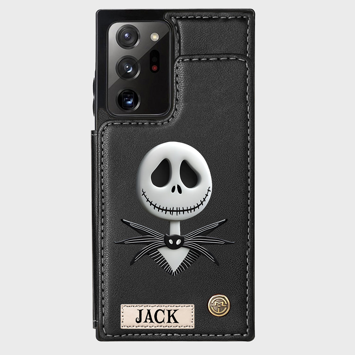 Nighttime Fantasy Duo Custom Name - Personalized Nightmare Wallet Phone Case