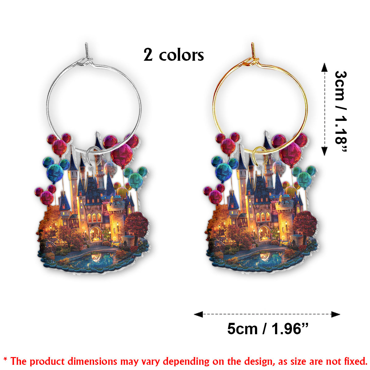 Magical Night - Personalized Mouse Wine Glass With Long Stem