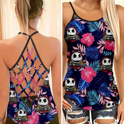 Tropical - Nightmare Cross Tank Top 0523