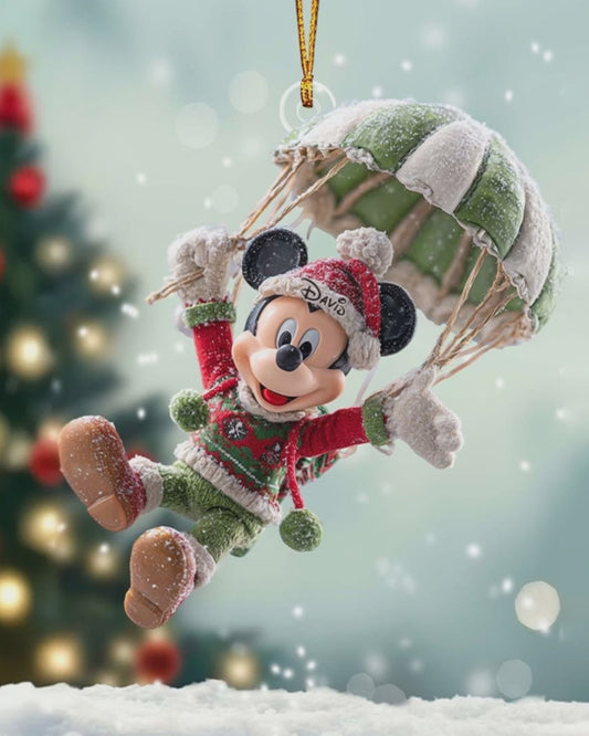 Magical Christmas - Personalized Mouse Ornament