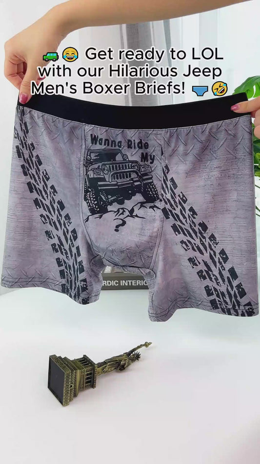 Wanna Ride Car Men Boxer Briefs