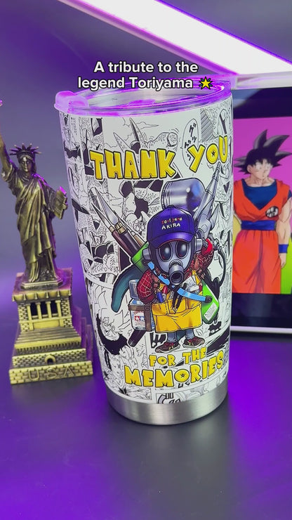 Toriyama Raised Me - Seven Balls Tumbler