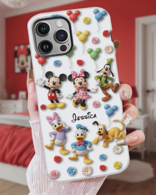 Magical Moments - Personalized Mouse Full Print Phone Case