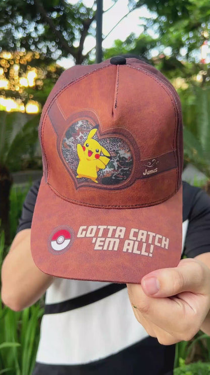 Go Catch Them All - Personalized Monster Trainer Classic Cap