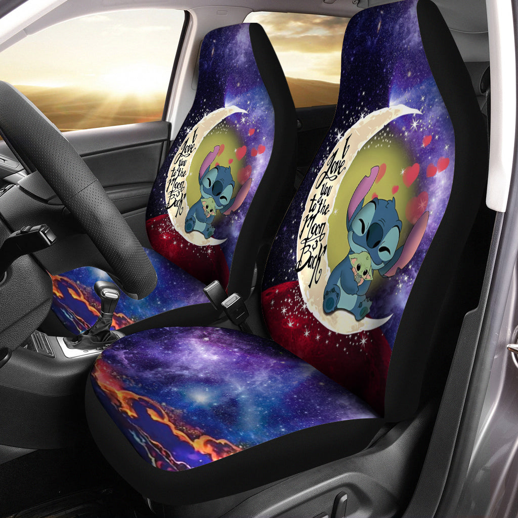 I Love You To The Moon And Back Ohana Seat covers 0523