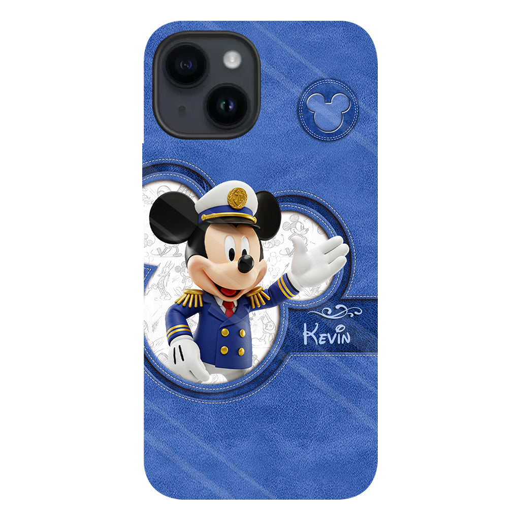 Magical Cruise Trip - Personalized Mouse Full Print Phone Case