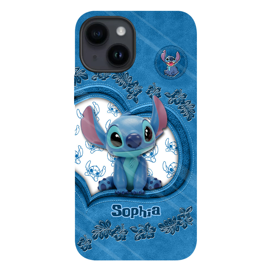 Blue Ohana - Personalized Ohana Full Print Phone Case