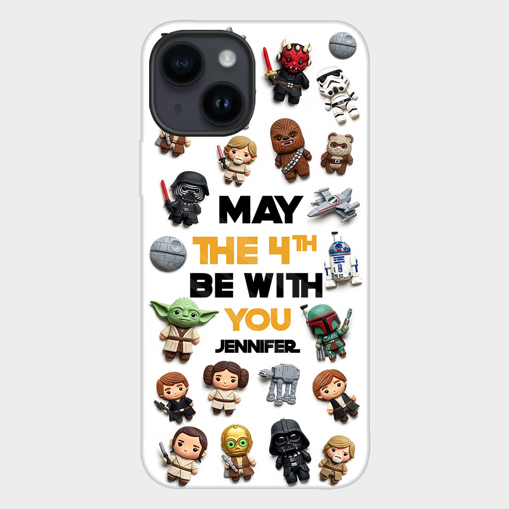 May The 4th Be With You - Personalized The Force Full Print Phone Case