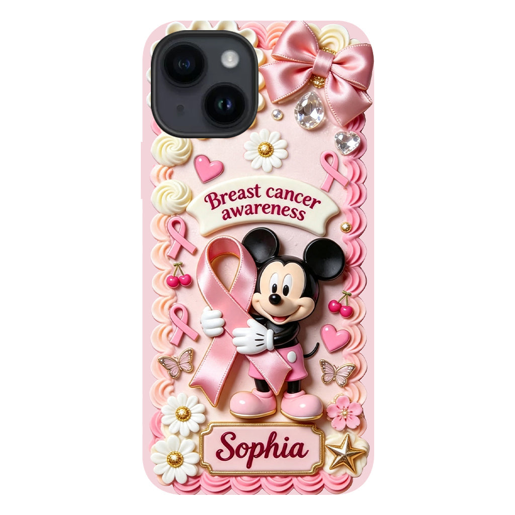 Breast Cancer Awareness - Personalized Breast Cancer Awareness Full Print Phone Case