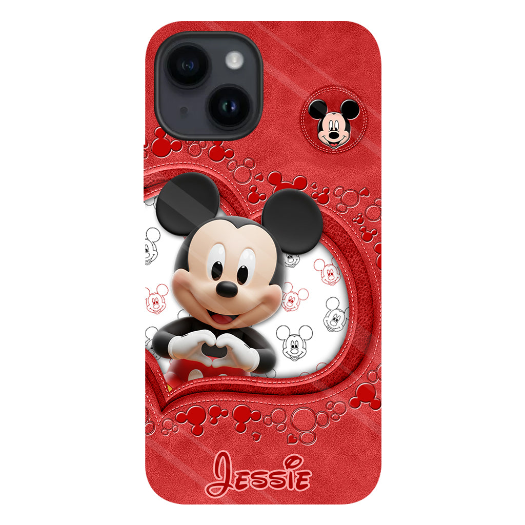 Magical Mouse Ears - Personalized Mouse Full Print Phone Case