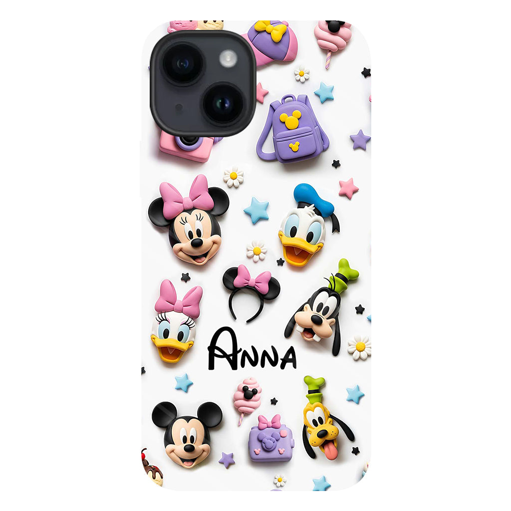 Magical World - Personalized Mouse Full Print Phone Case