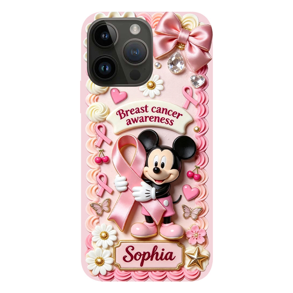 Breast Cancer Awareness - Personalized Breast Cancer Awareness Full Print Phone Case