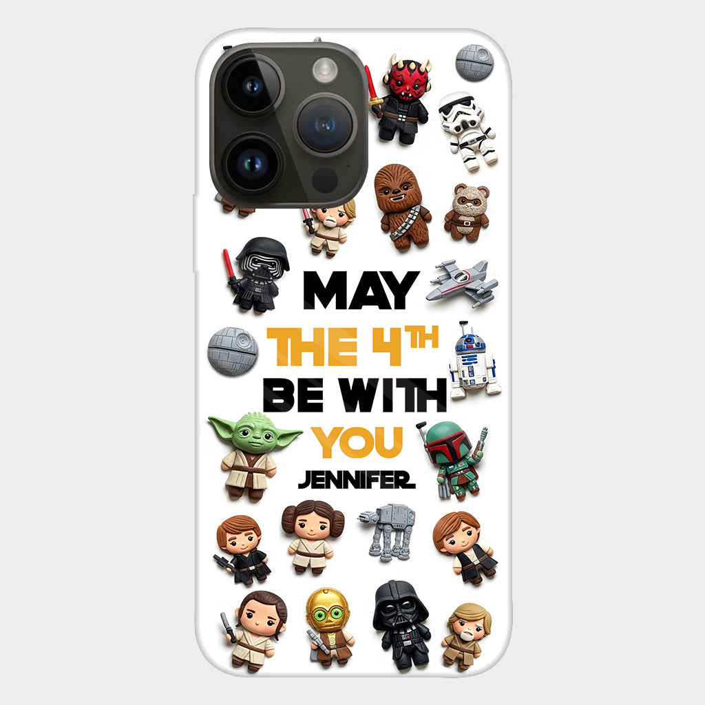 May The 4th Be With You - Personalized The Force Full Print Phone Case